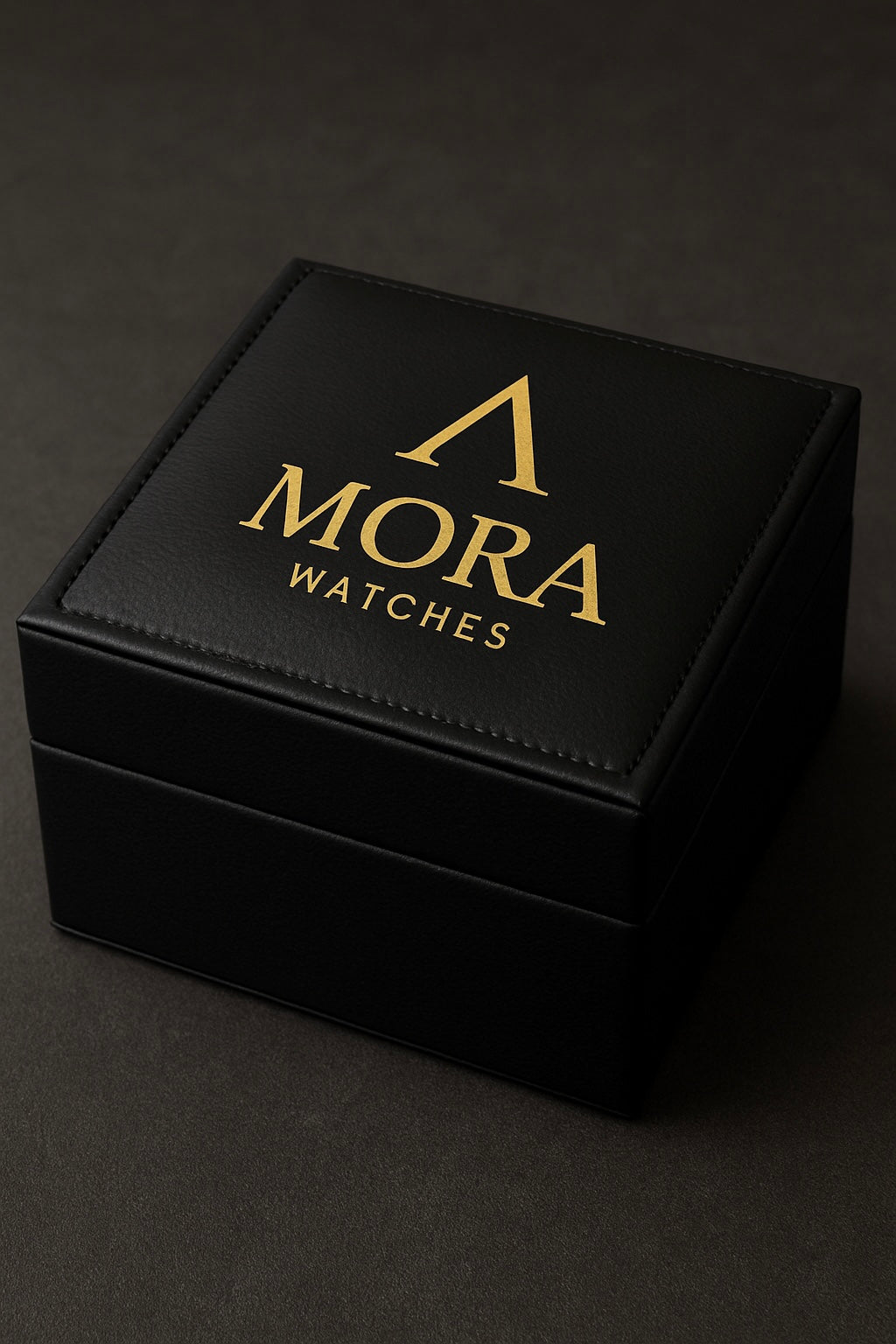 Box PU Leather black color