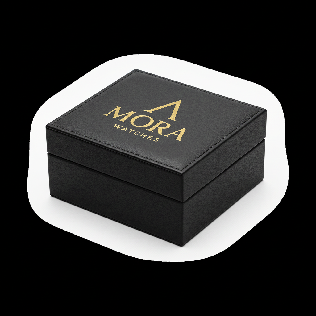 Box PU Leather black color