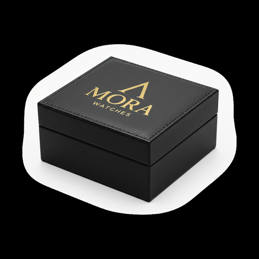 Box PU Leather black color