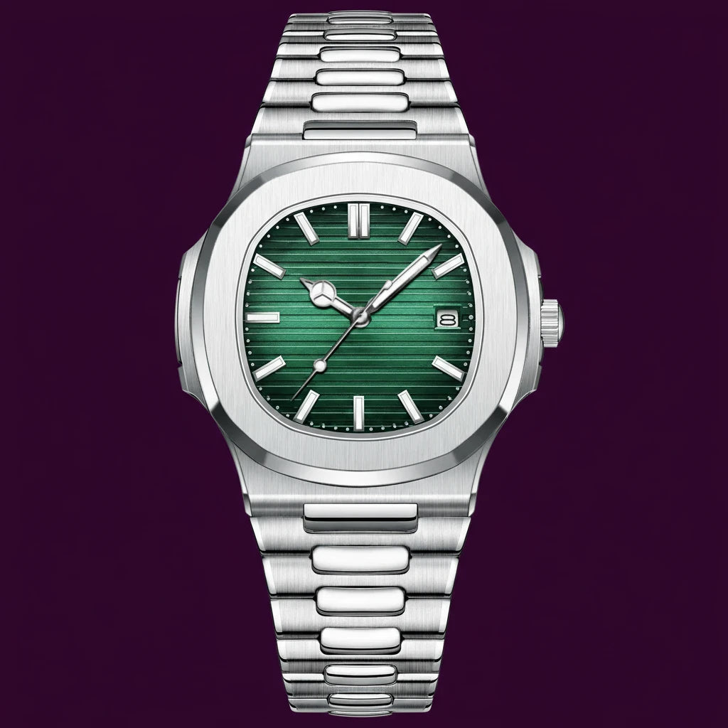 Classic 613 Luxury Analog Quartz Watch Simple Retro Square Case Alloy Business Antique Fashion Sport Charm Wristwatches for Men