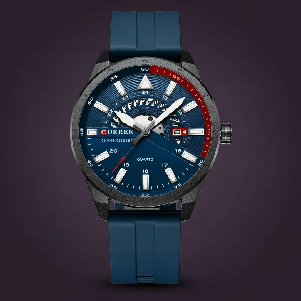 Curren 8421 New Design Business Men Quartz Watch Fashion Luxury Waterproof Wristwatch Date Display Sport Wrist Watches for Men