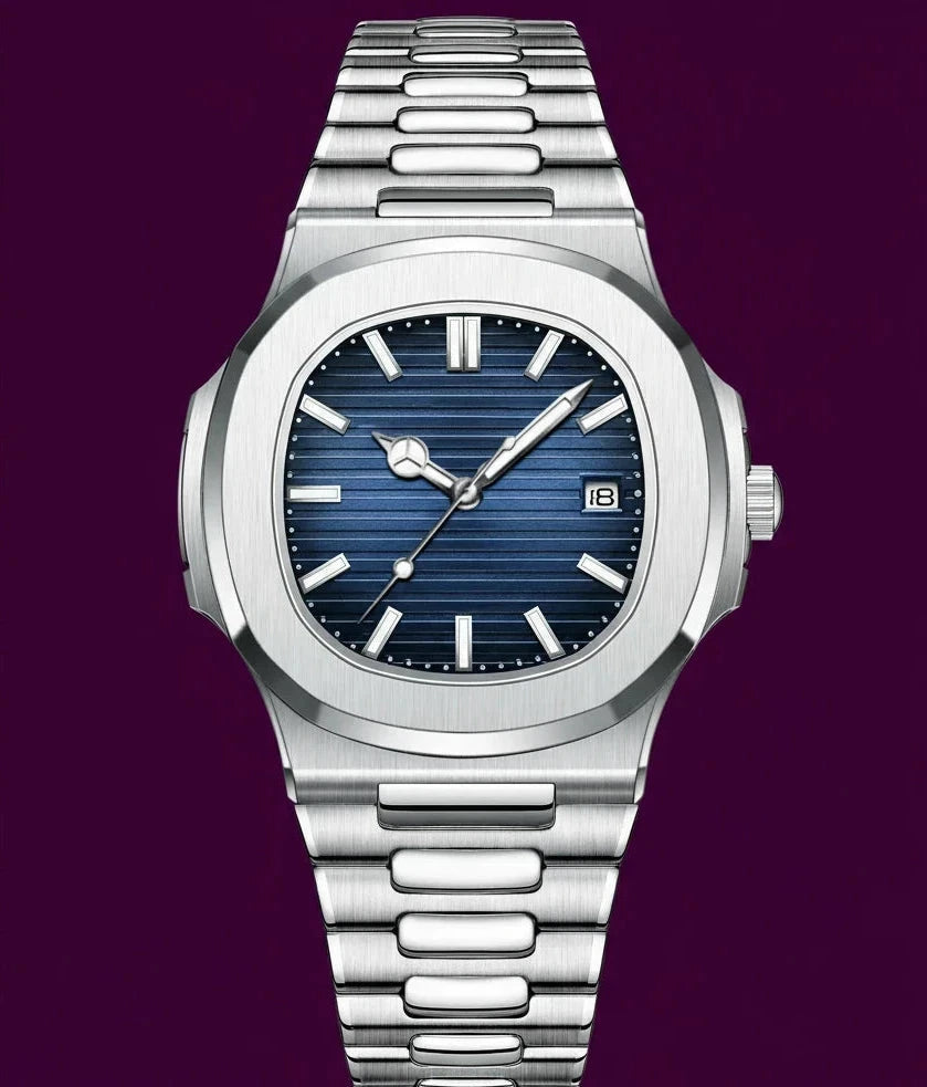 Classic 613 Luxury Analog Quartz Watch Simple Retro Square Case Alloy Business Antique Fashion Sport Charm Wristwatches for Men