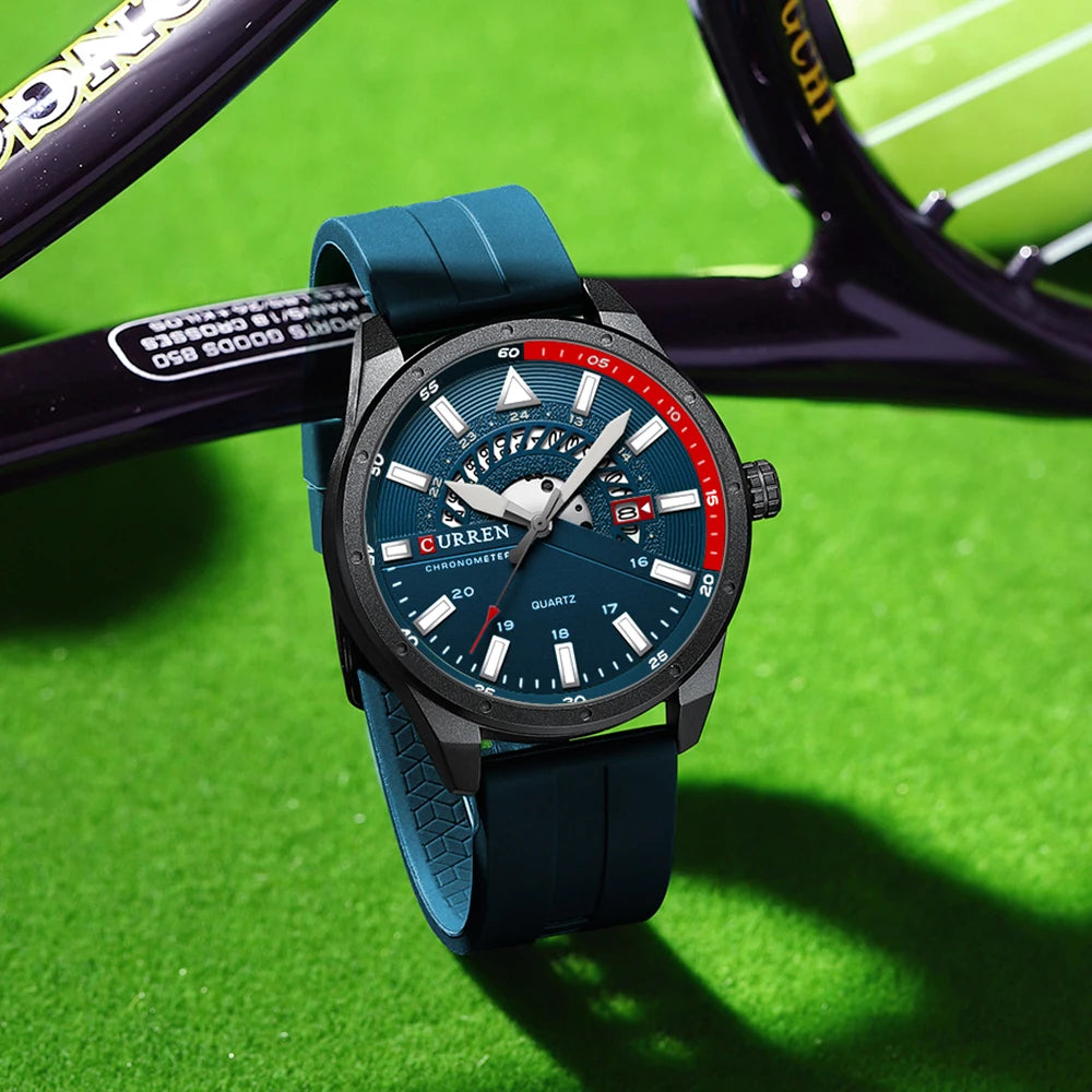 Curren 8421 New Design Business Men Quartz Watch Fashion Luxury Waterproof Wristwatch Date Display Sport Wrist Watches for Men