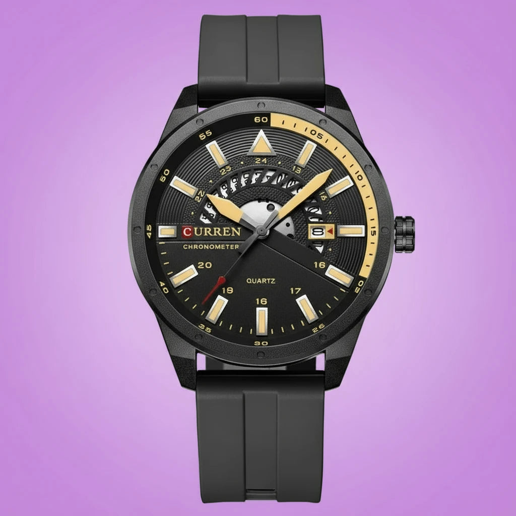 Curren 8421 New Design Business Men Quartz Watch Fashion Luxury Waterproof Wristwatch Date Display Sport Wrist Watches for Men