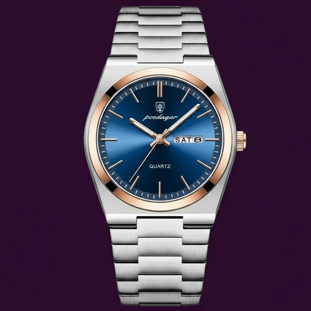 C 930 Luxury Retro Analog Quartz Korean Business Sport Alloy Stainless Steel Leather Simple Antique Wristwatches for Men